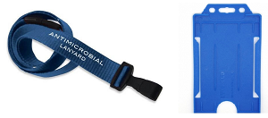 Antimicrobial Card Holders and Lanyards